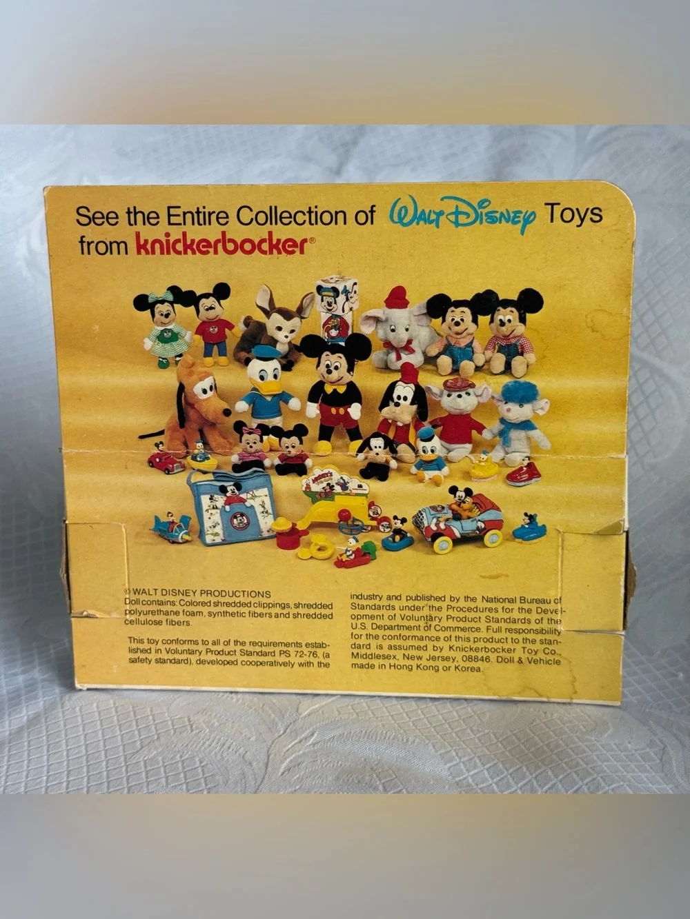 Vintage Knickerbocker Mickey’s Roadster • Sealed Mickey Mouse Club 9975